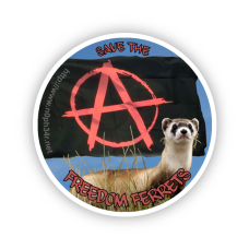 2" die-cut sticker